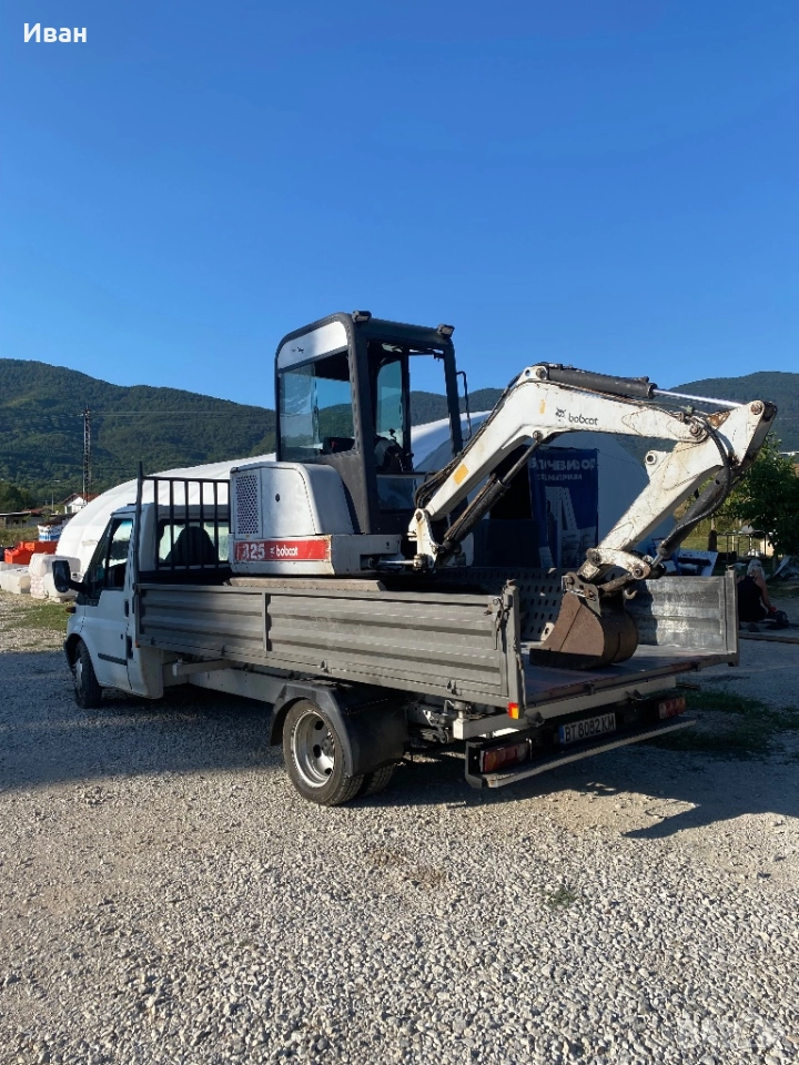 Услуги с багер и самосвал, снимка 1