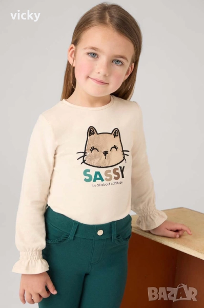 Детска блуза с дълги ръкави Mayoral, размер 104см, снимка 1