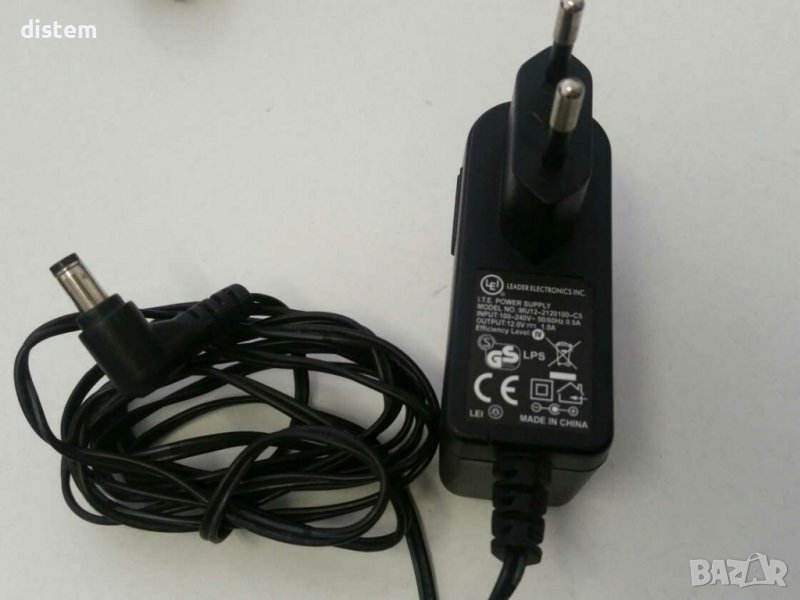 Адаптер DC 12V 1,5A, снимка 1