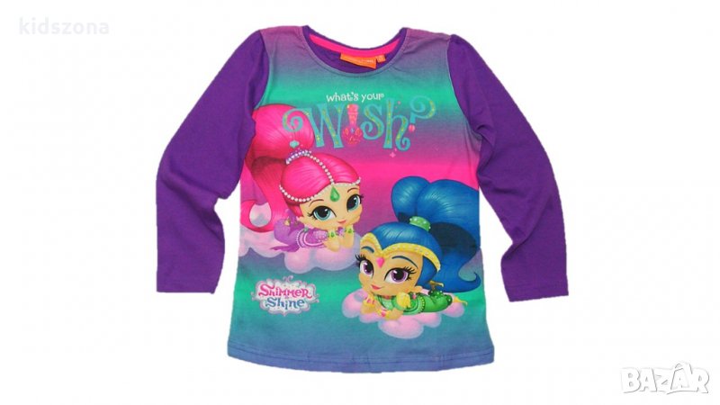 Нова цена! Детска блуза Искрица и Сияйница 3, 4, 6 и 8 г. – М1-2, снимка 1