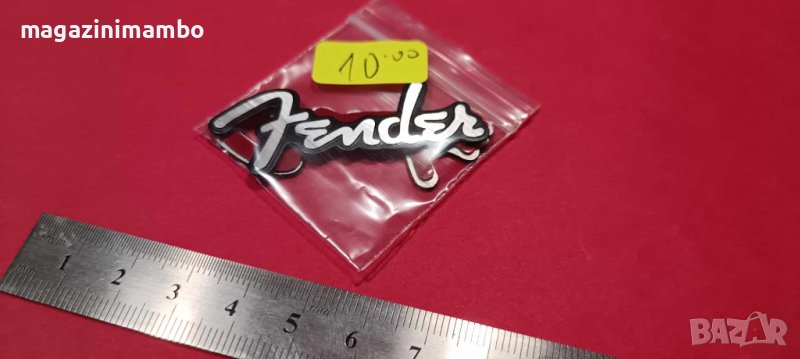 Fender Spaghetti logo 3D табелки, снимка 1