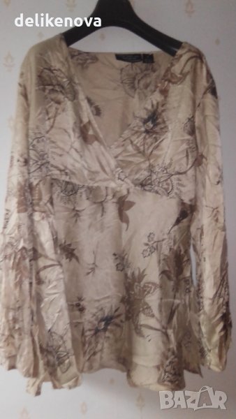 New York design Co. Size L 100% Коприна, снимка 1