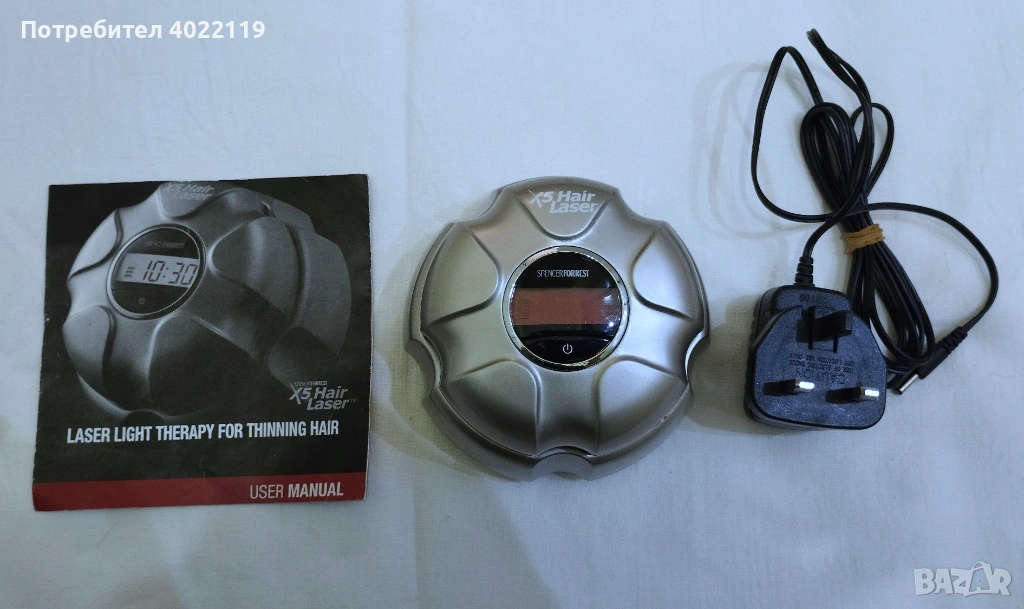 Spencer Forrest X5 Hair Laser - лазер за коса, снимка 1