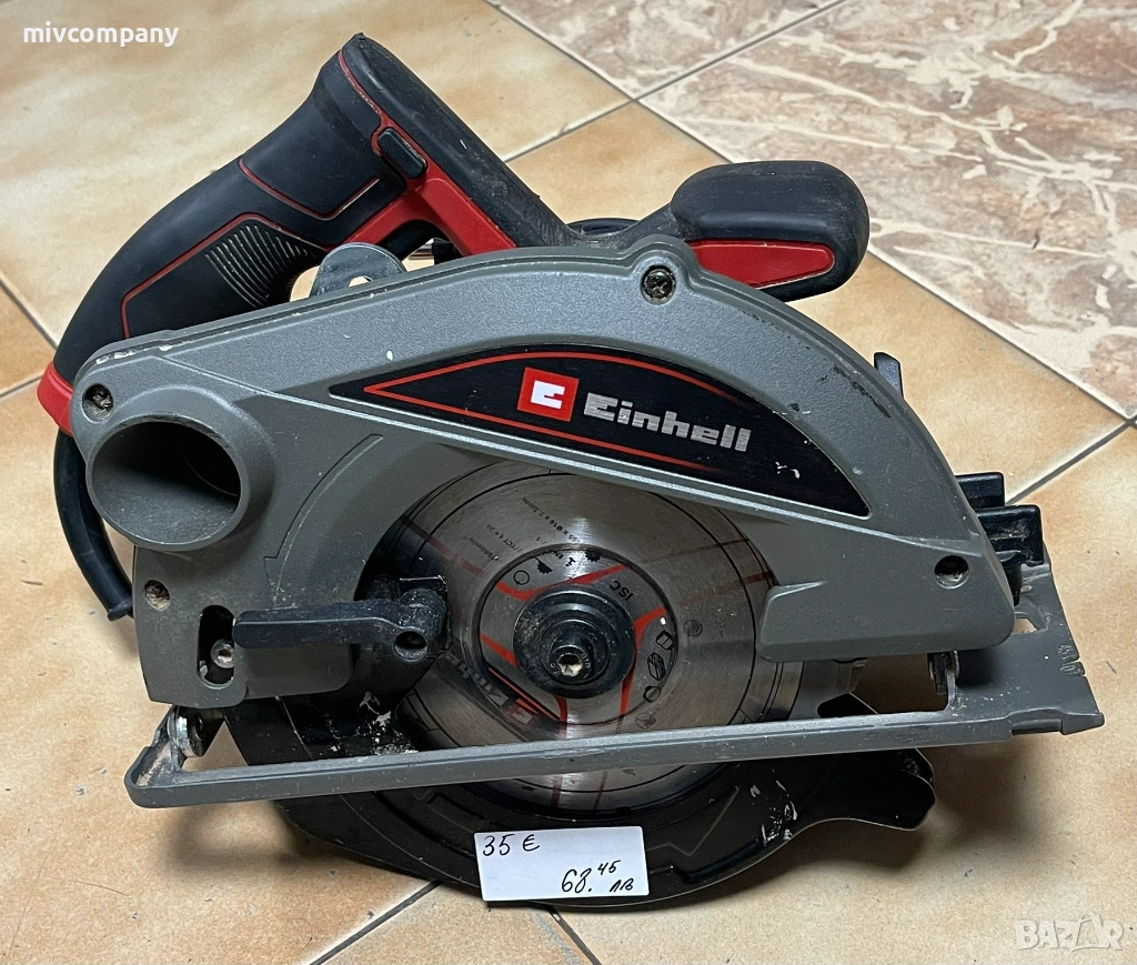 Ръчен циркуляр Einhell TC-CS1250, снимка 1