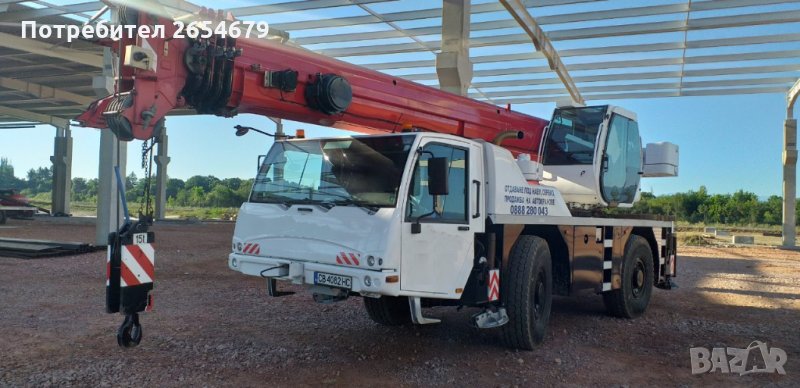 Автокран под наем, услуги с автокран, снимка 1