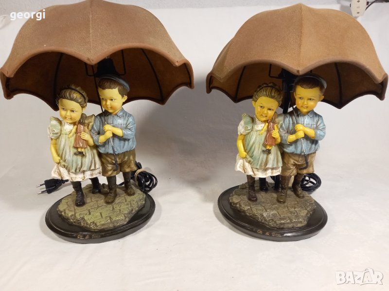 ретро холандски настолни лампи    5/3, снимка 1