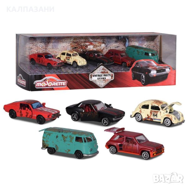 Majorette Vintage Сет 5 бр. Коли 212052012, снимка 1