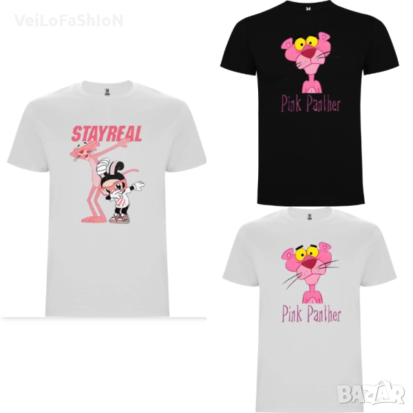Нова детска тениска с Пинко Розовата Пантера, снимка 1