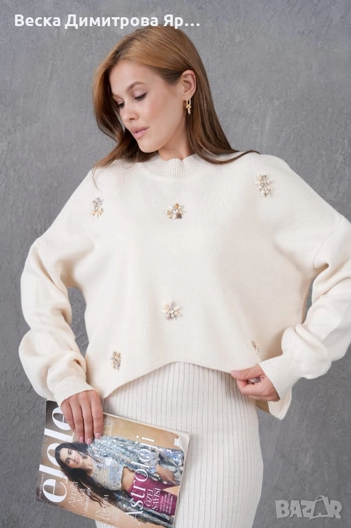 Рокля с пуловер, снимка 1