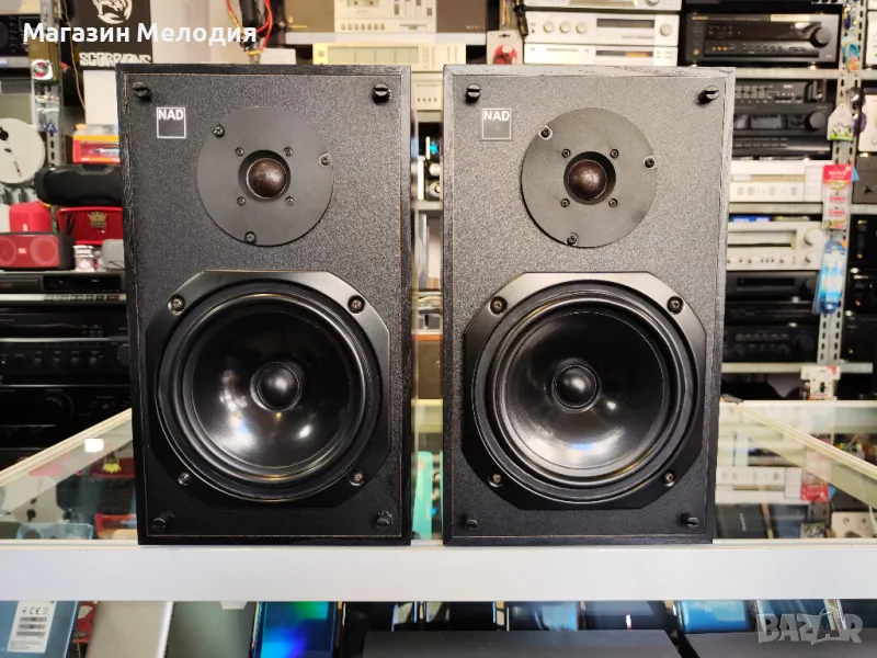Висококачествени букшелф тонколони NAD 8225  NAD 8225 - Bookshelf and Standmount Speakers, снимка 1