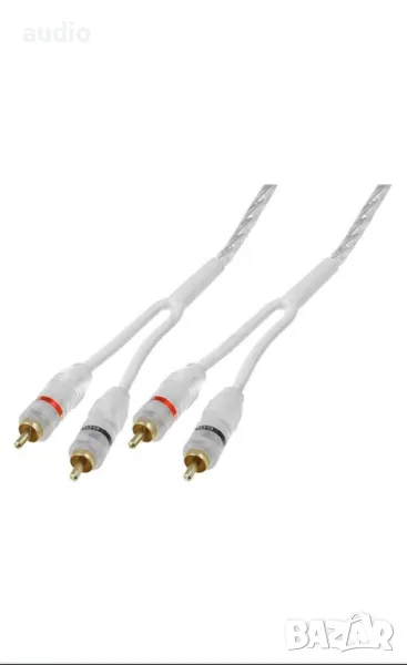 Кабел 2RCA - 2RCA 5 метра, снимка 1