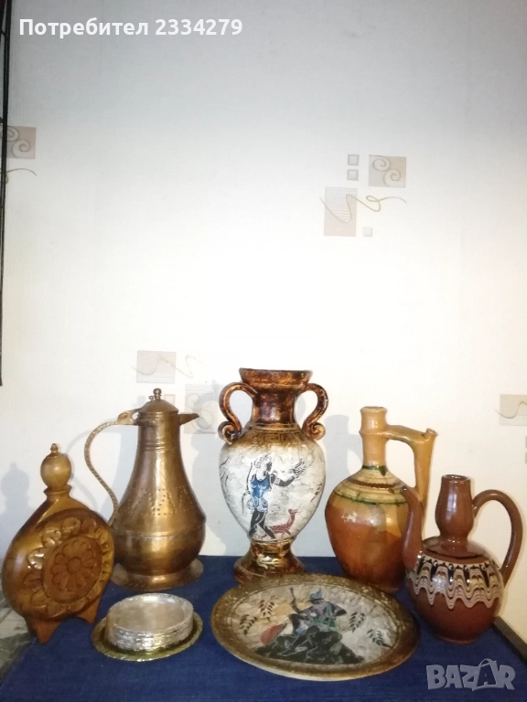 Стари предмети за декорация и ползване, сувенирни предмети, снимка 1