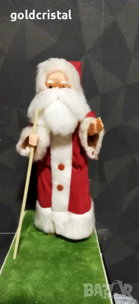Стара кукла дядо мраз за под елхата , снимка 1