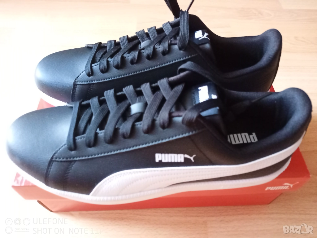 Оригинални кожени маратонки Puma Up Black номер 42, снимка 1