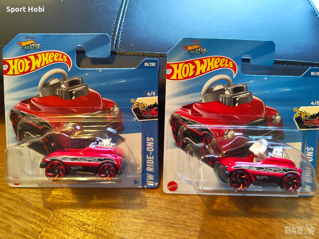 Treasure Hunt TH Hot Wheels PEDAL DRIVER, снимка 1