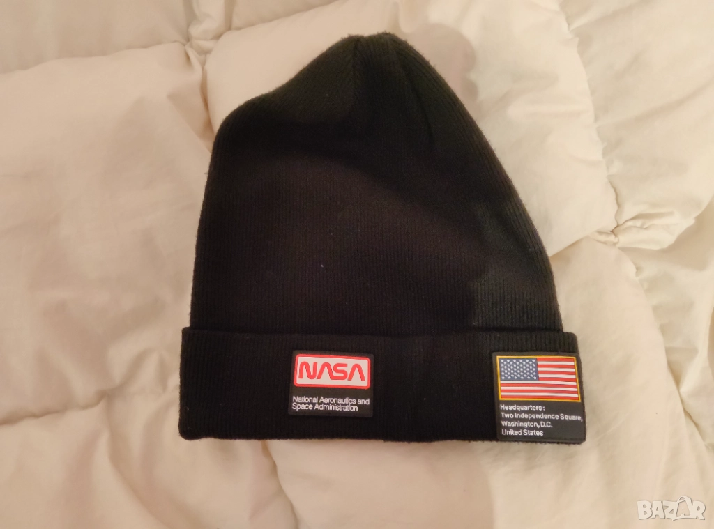 Зимна шапка NASA, снимка 1