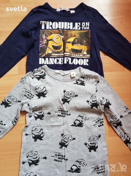 Блузки за момче 110-116р сред тях има и НМ, снимка 1