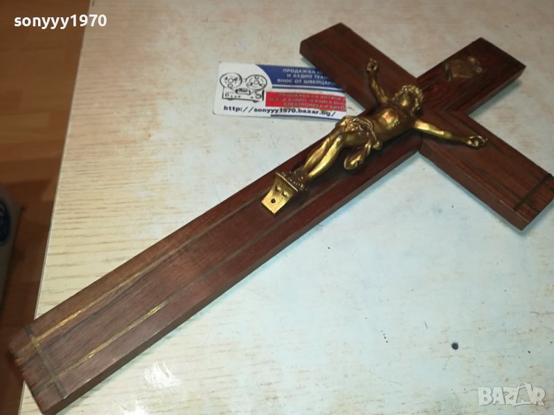 КРАСИВ КРЪСТ ОТ ФРАНЦИЯ 36Х19СМ 0612230749, снимка 1