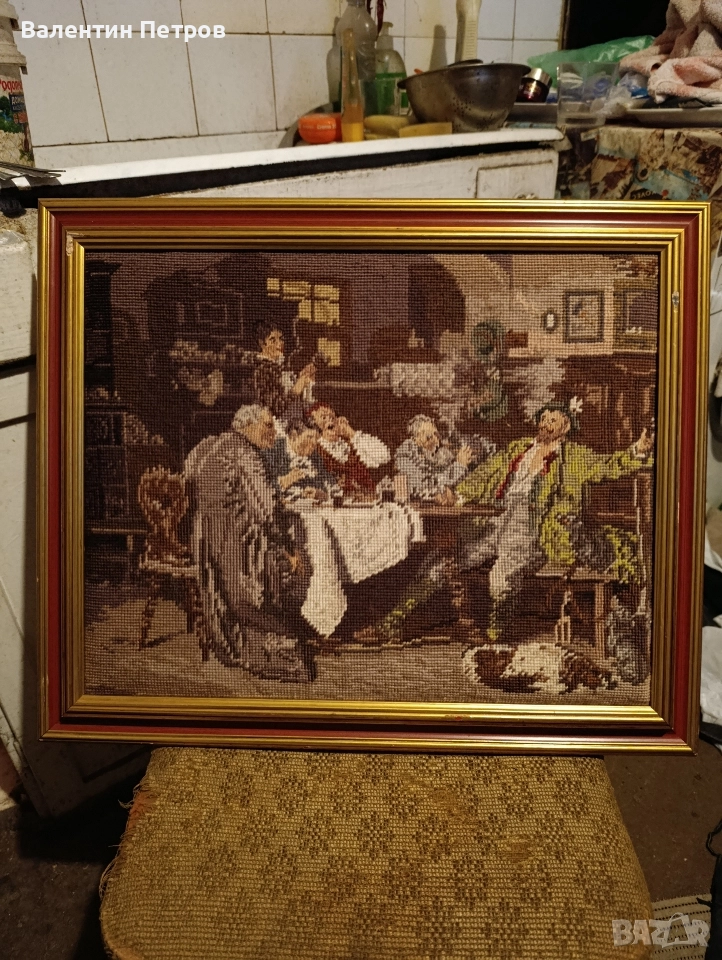 немски гоблен, снимка 1