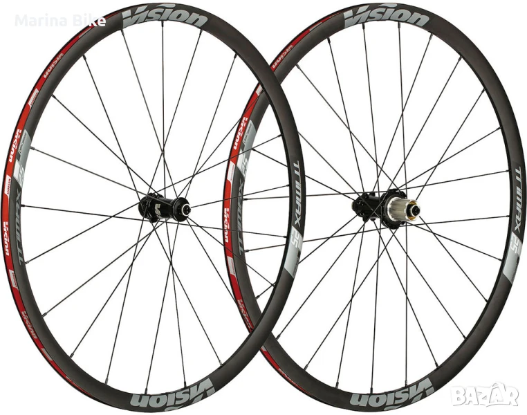 НОВИ алуминиеви шосейни капли Vision Trimax 25 Disc, снимка 1