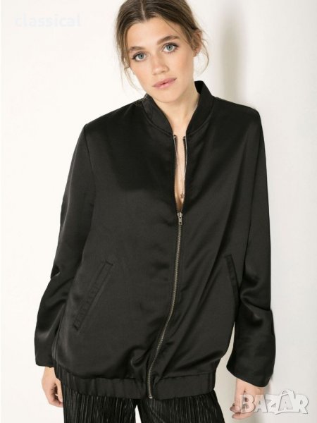 Pieces бомбър яке уголемен размер, снимка 1