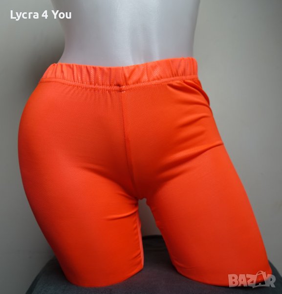 XS/S размер тънко оранжево клинче с блясък, снимка 1