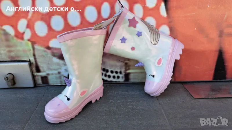 Английски детски гумени ботуши , снимка 1