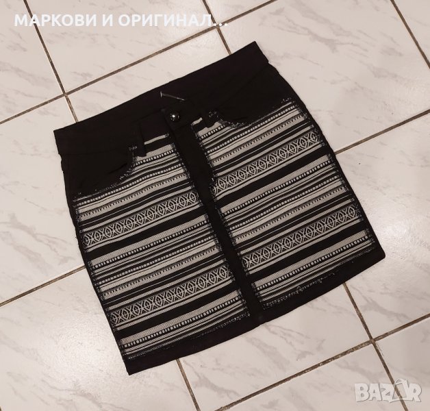 Дънкова,черна пола "ESMARA" 42 рр., снимка 1