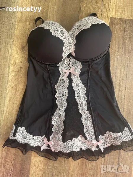 черно с розово , снимка 1