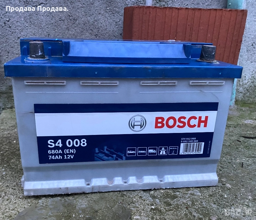 Акумулатор Bosh 74Ah 12V!, снимка 1