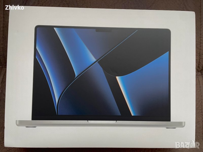 USA Macbook Pro 14.3’’ M2 pro chip, 512GB SSD, 16GB RAM, Silver, снимка 1