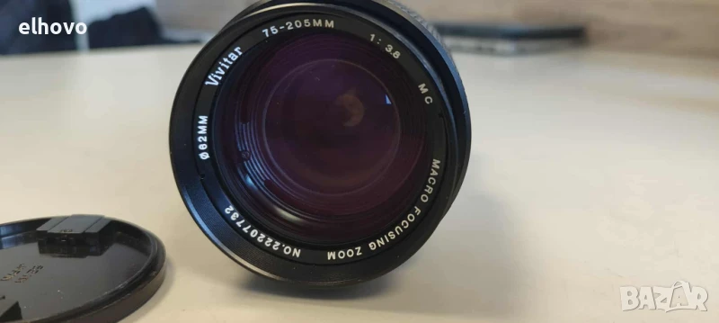 Обектив Vivitar 1:3.8 75-205mm 62mm, снимка 1