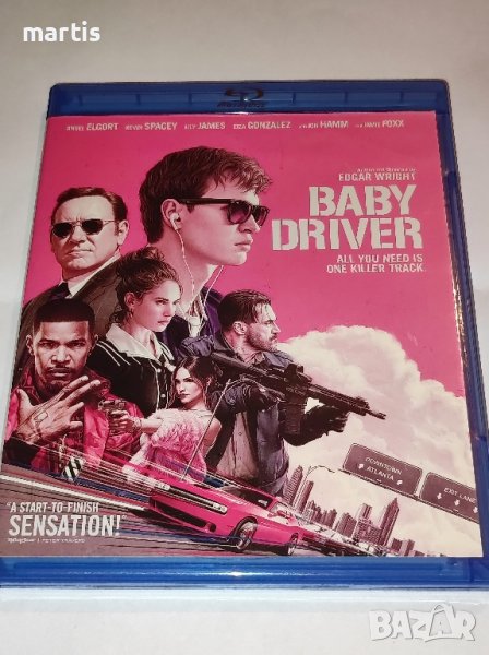 Blu-ray Зад волана/Baby Driver Бг.суб., снимка 1