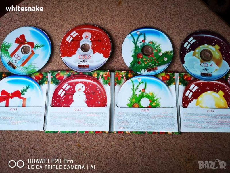 Merry Christmas set box of 4 original CD 2011, снимка 1