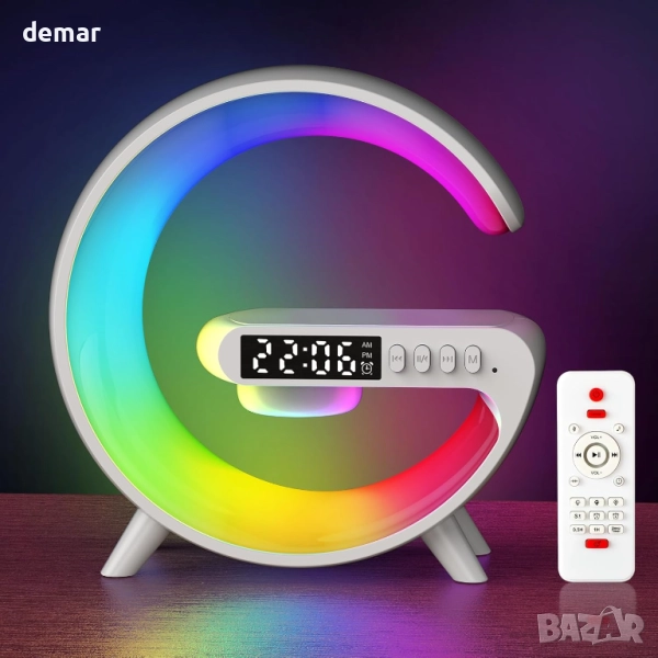 COLWINKU Будилник с лампа за събуждане за деца със симулация на изгрев, снимка 1