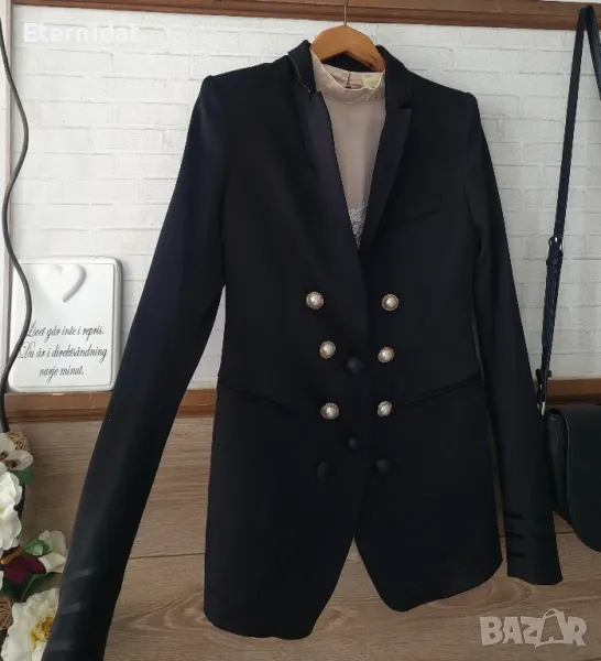 Черно сако блейзър LCD, снимка 1