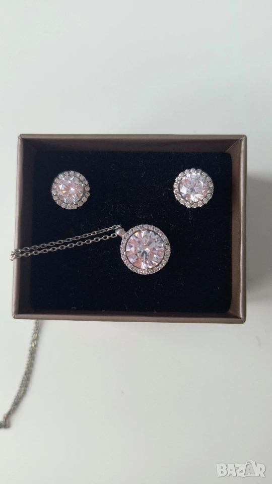 Дамски сребърен комплект , снимка 1