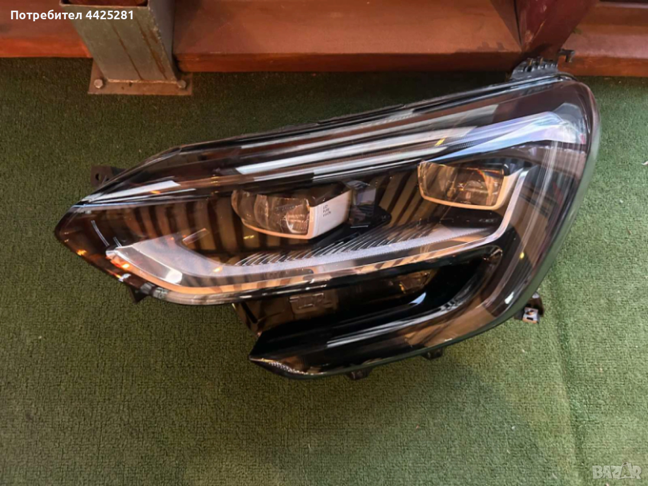 фар ляв Renault Megane IV Led Pure Vision 2015-2019 г. #511S., снимка 1