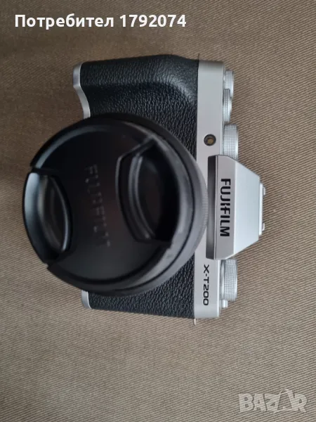  Фотоапарат Fujifilm X-T200 с обектив XC15-45mm и раница, снимка 1