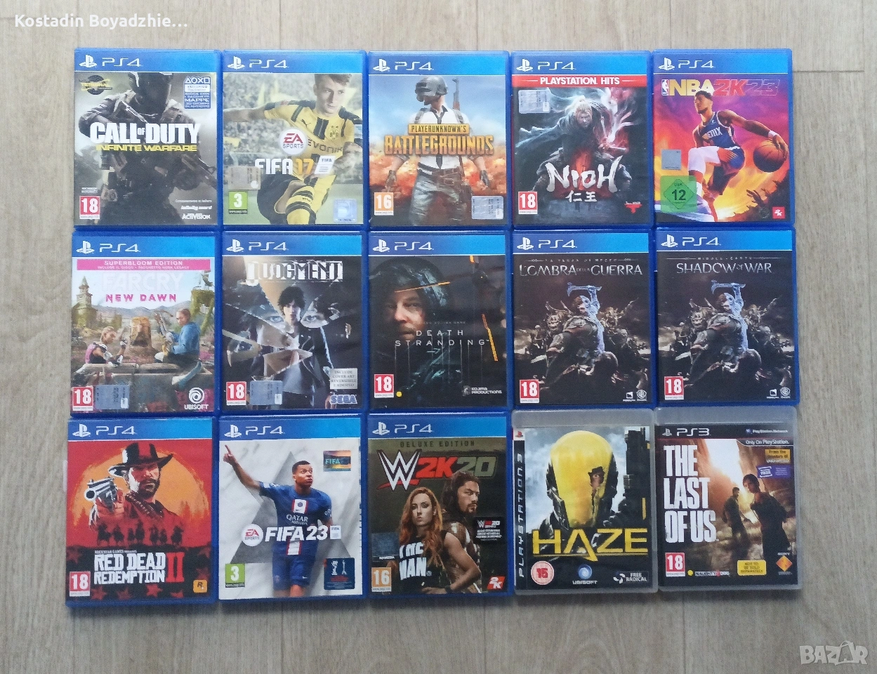 PS3-4 игри, снимка 1