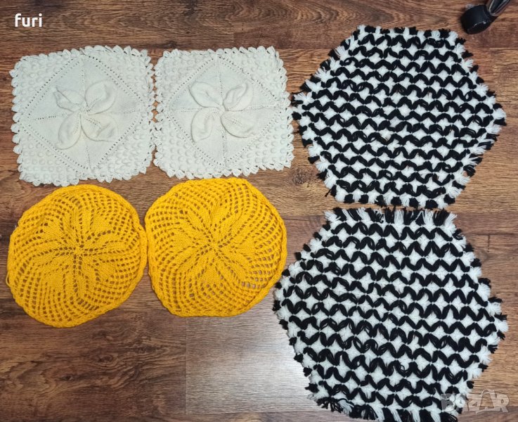 Продавам ръчно изработени украси за възглавници или за стол за сядане, снимка 1