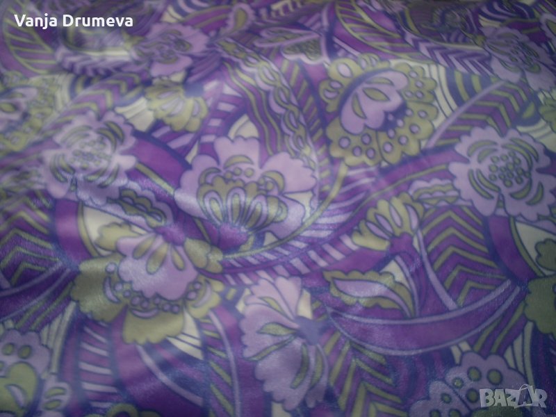 изкуствена коприна от годините на соца - нова, снимка 1