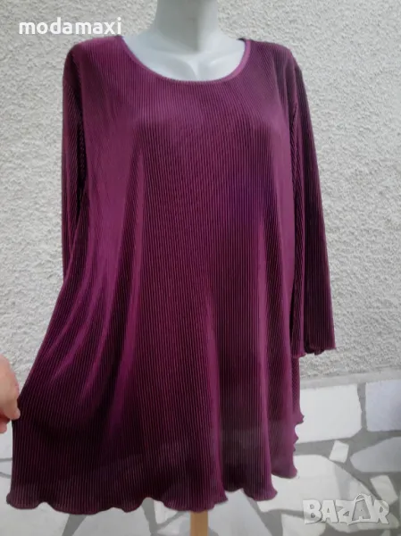 4XL Нова  туника фризе в бордо , снимка 1