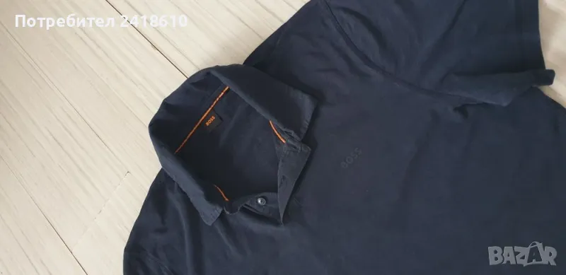 Hugo Boss Pe_ Slub Organic Cotton Mens Size 2XL/3XL ОРИГИНАЛНА Тениска!, снимка 1