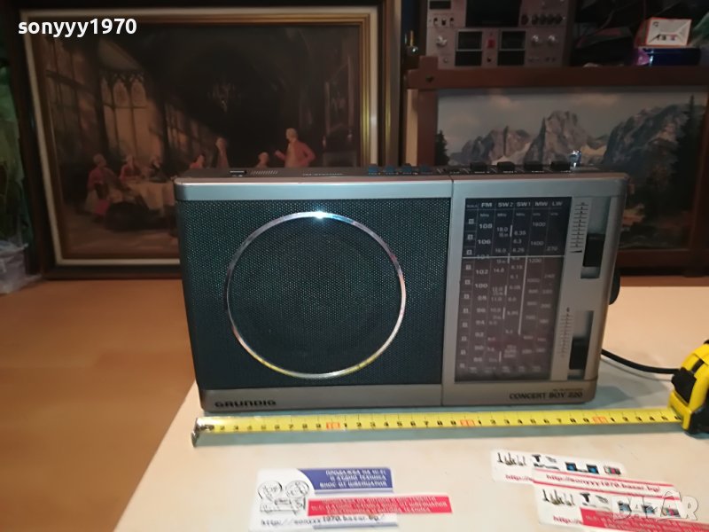 GRUNDIG CONCERT BOY220 ВНОС ГЕРМАНИЯ 3004231012, снимка 1