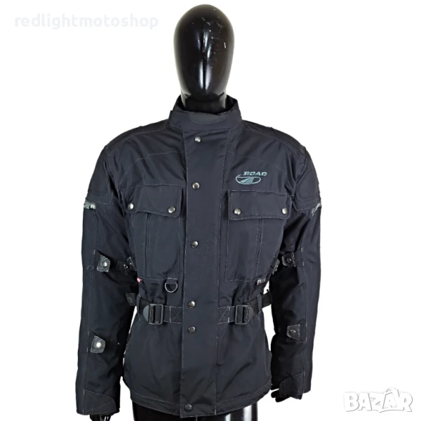 📌 5156 | Polo Road | Мъжко текстилно мото яке | КАТО НОВО | L | 130 лв, снимка 1