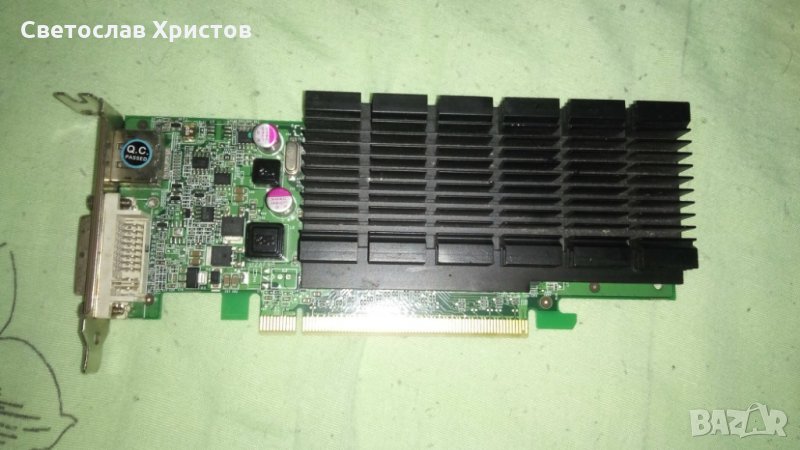 Продавам видео карта: Leadtek GF 405 512MB DDR3 64bit DVI DP LP PCI-E, снимка 1