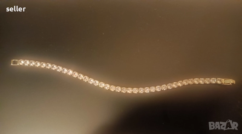 Гривни с кристали от циркон, снимка 1