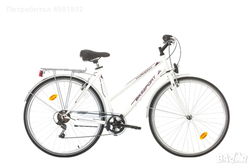Велосипед Bikesport HARMONY LADY 28", 480 мм, бял - нов, снимка 1