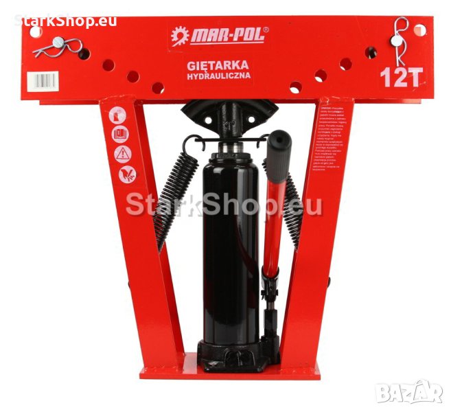 Хидравличен тръбогиб с 6 броя накрайници 12 ТОНА Mar-Pol, снимка 1
